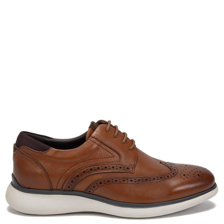 Zapato de cuero hombre camel Fez 0036384