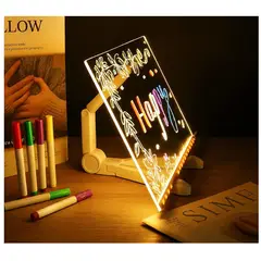 GENERICO - Pizarra Led Luminosa Para Dibujar Incluye Colores