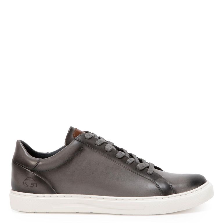Zapatilla de cuero hombre gris Tokio