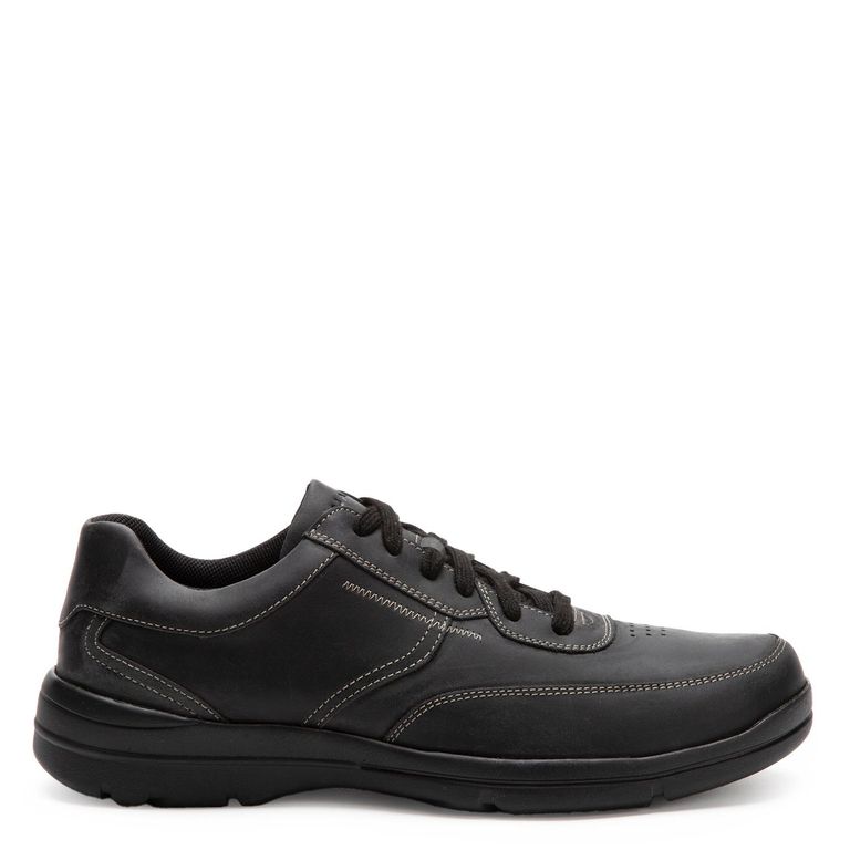 Zapato de cuero hombre negro Winipeg 0035611