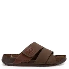GUANTE - Sandalia de cuero hombre Chocolate Bondi