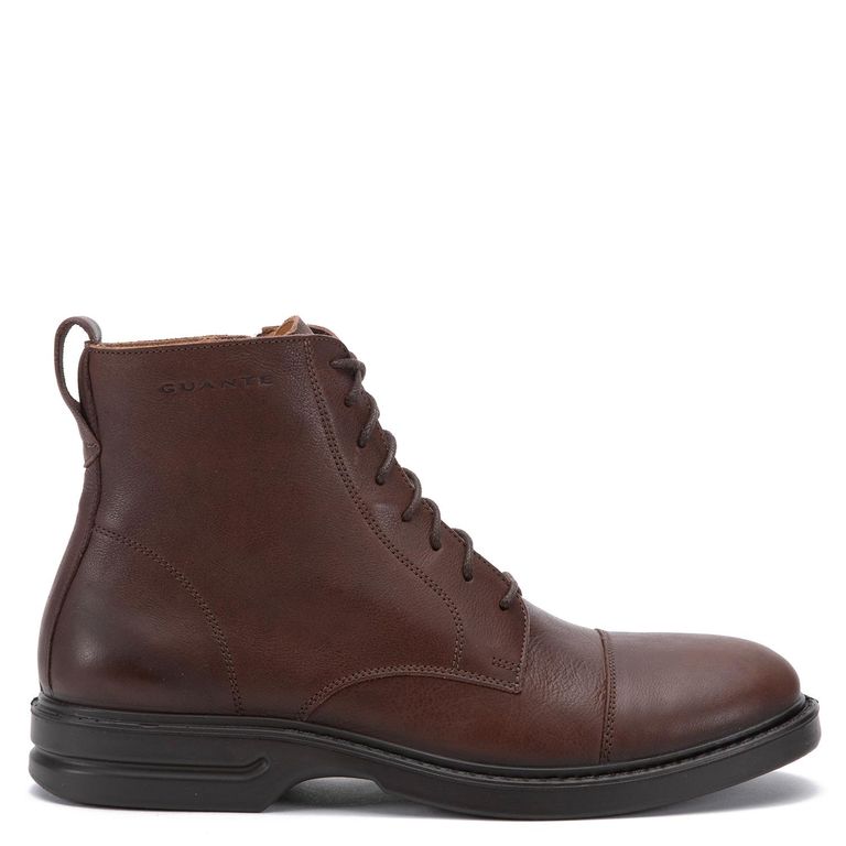 Botin de cuero hombre chocolate Argan