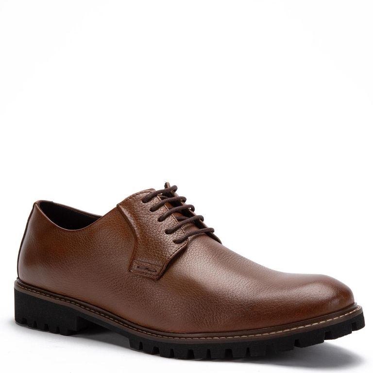 Zapato de cuero hombre whisky Quebec 0035461
