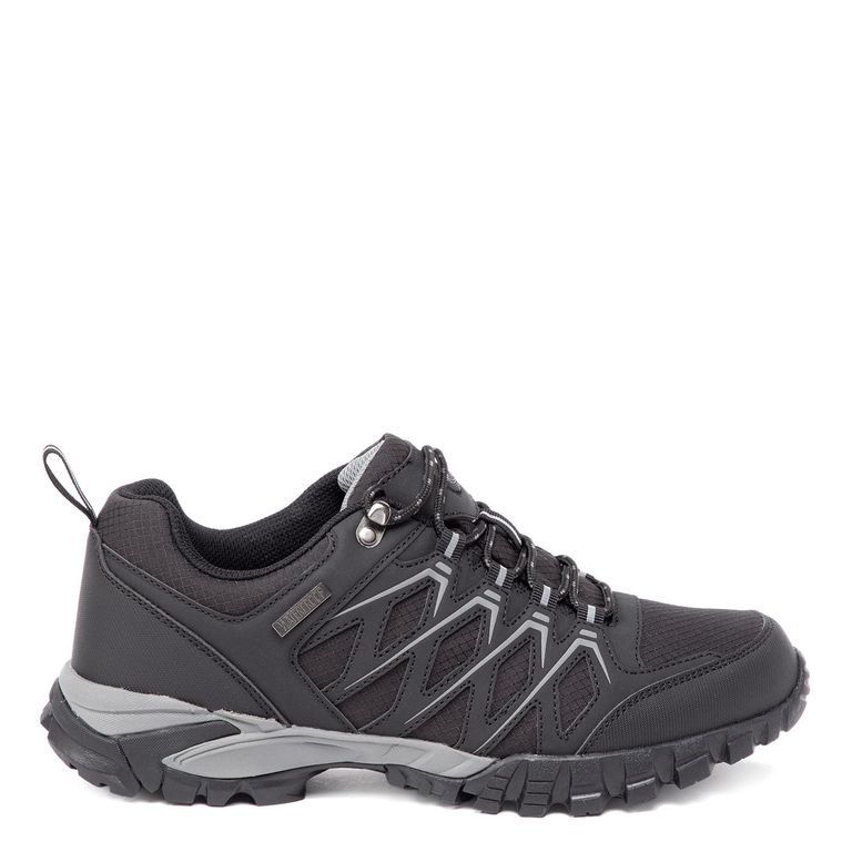Zapatilla Outdoor hombre negro Villarrica