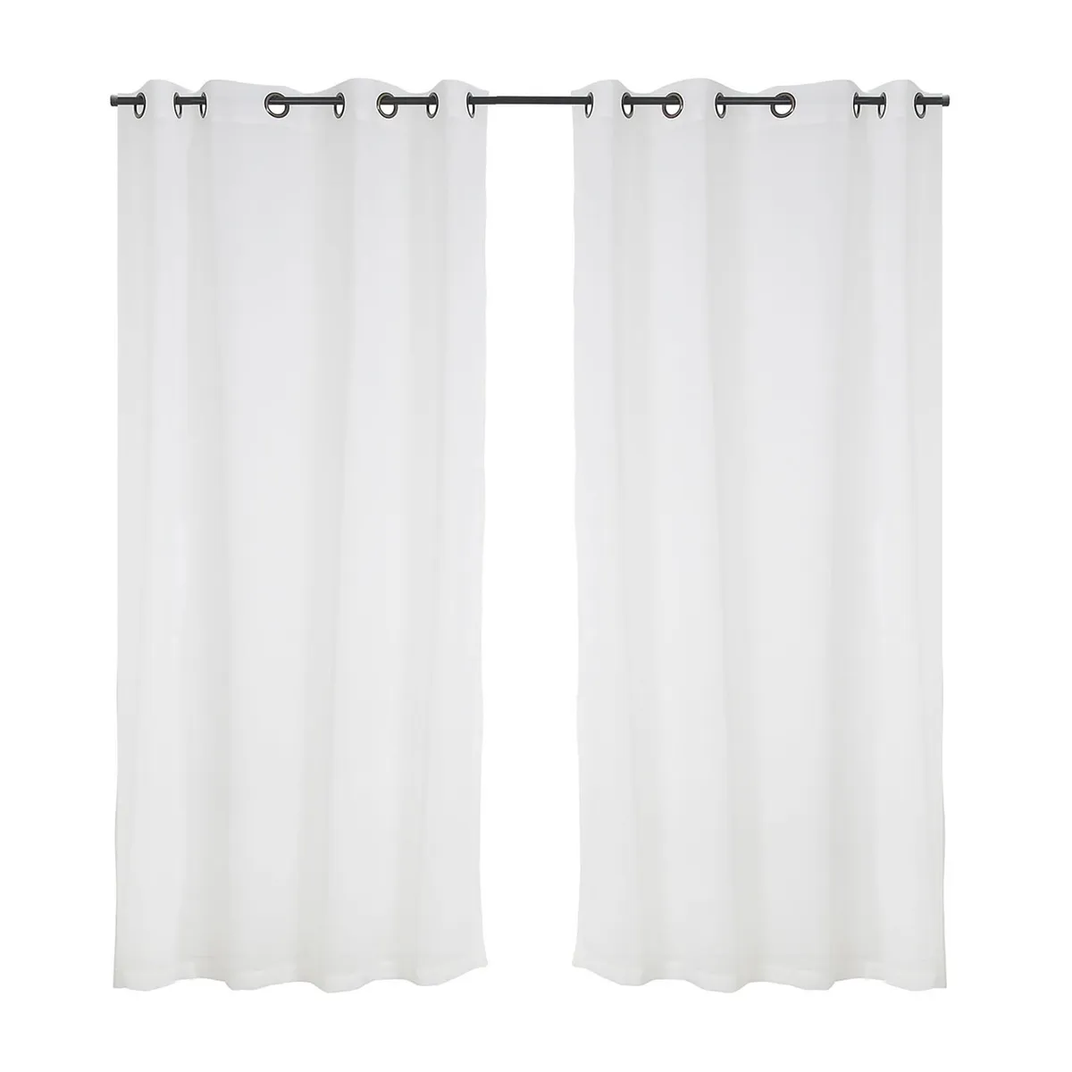 MASHINI - Set Cortinas Velo Arg 140X220 Cm Beige Mashini