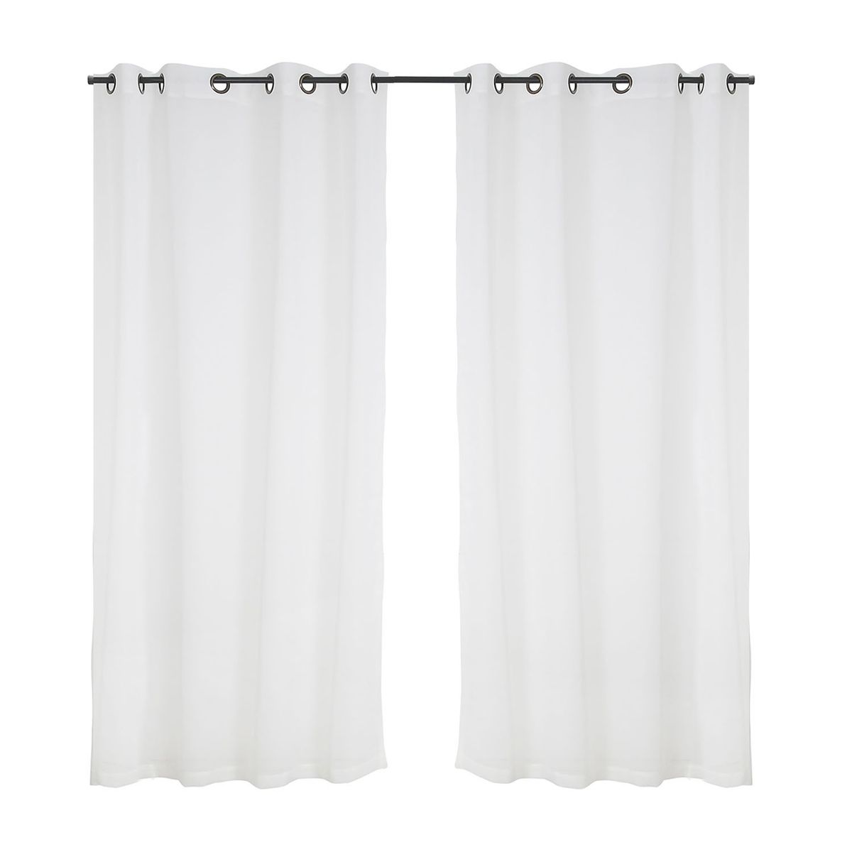 MASHINI - Set Cortinas Velo Arg 140X220 Cm Beige Mashini