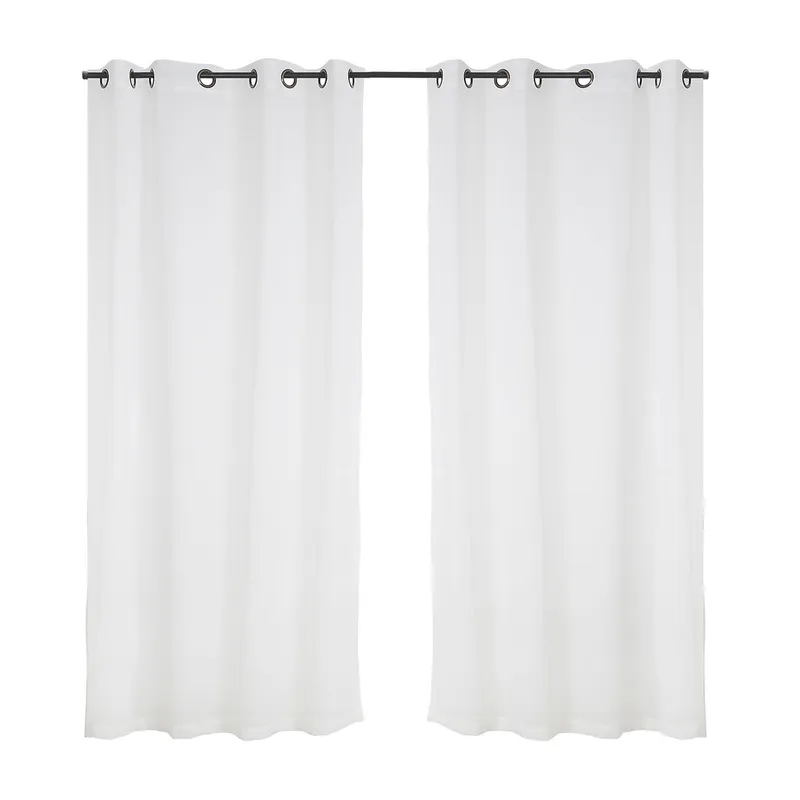 MASHINI - Set Cortinas Velo Arg 140X220 Cm Beige Mashini