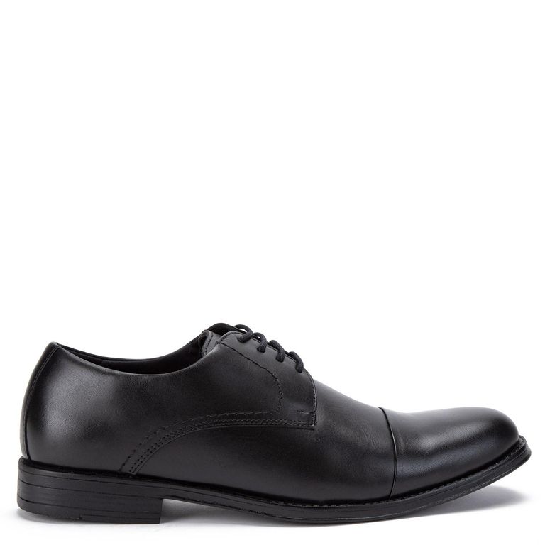 Zapato de cuero hombre negro Zurique 0034237