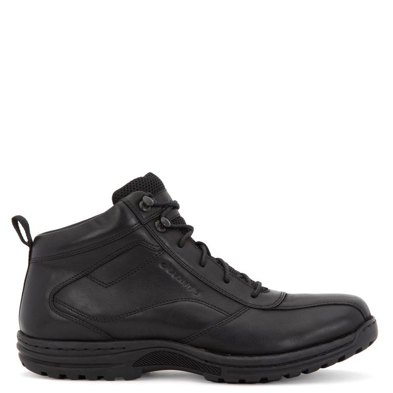 Botin de cuero hombre Negro Dortmund 0035779