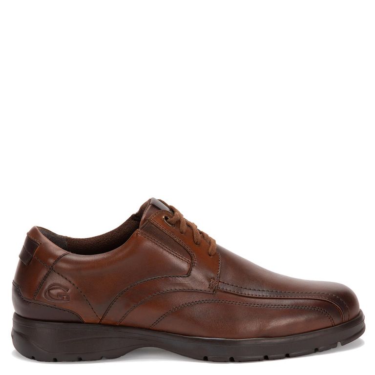 Zapato de cuero hombre dark camel Dallas 0035810
