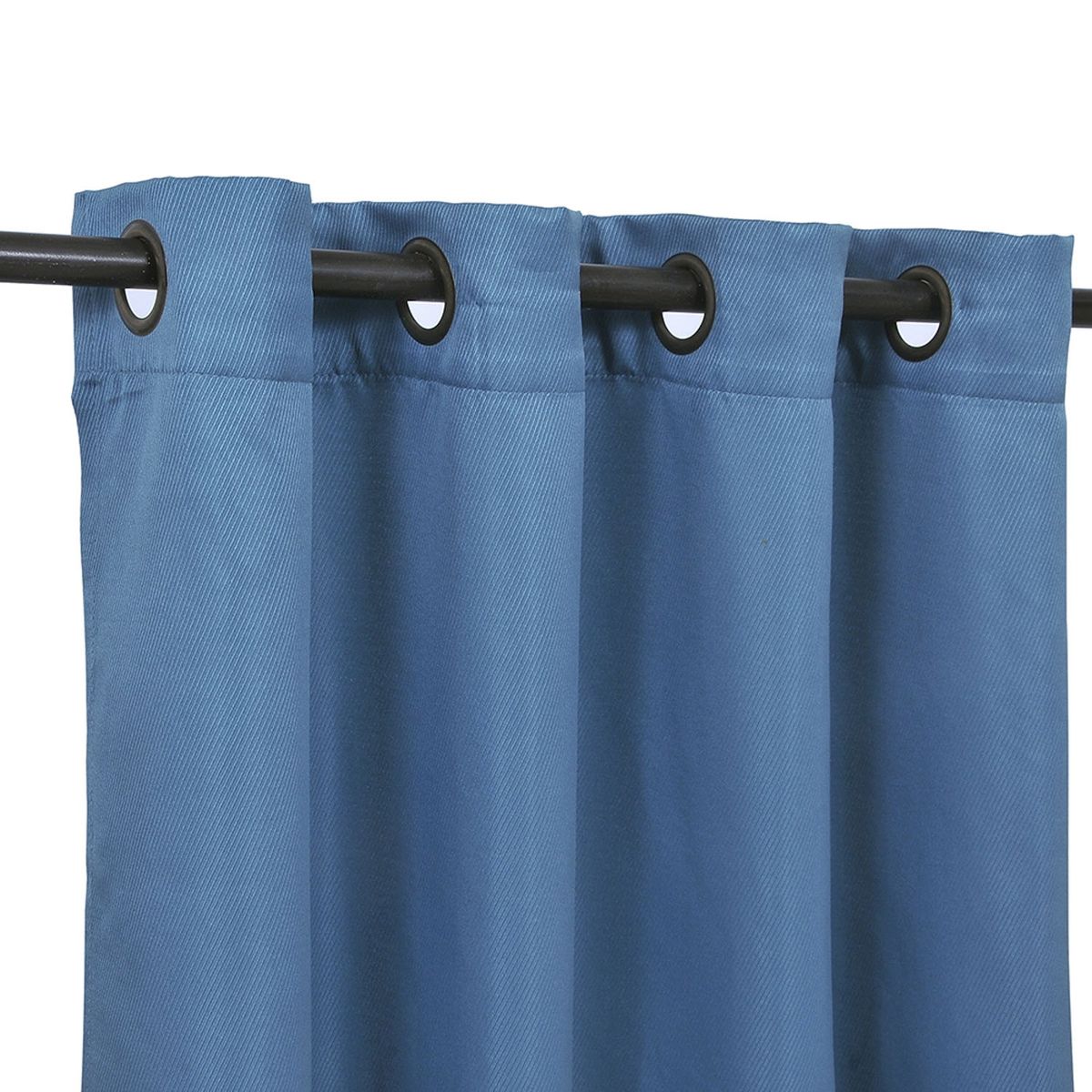 MASHINI - Set Cortinas Arg 140X221 Cm Raye Azul Mashini