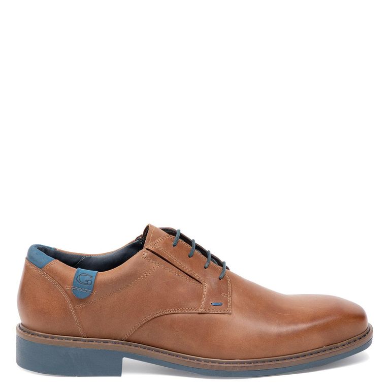 Zapato de cuero hombre Tostado Toronto 0035559