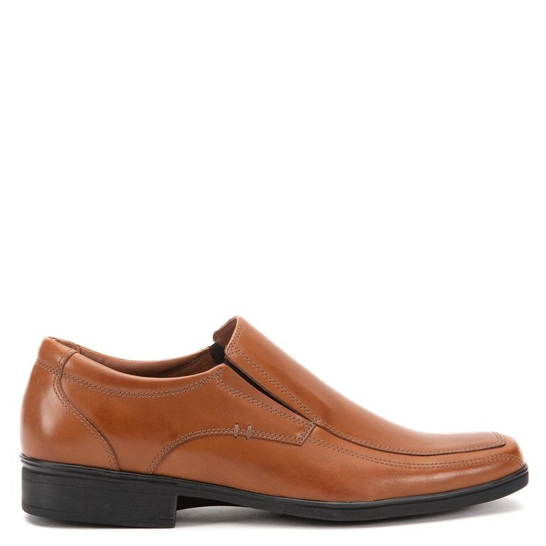 Zapato de cuero hombre camel Montreal 0032717