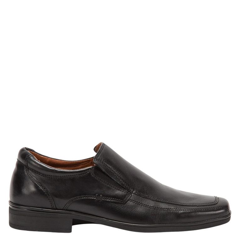 Zapato de cuero hombre negro Montreal 0032718