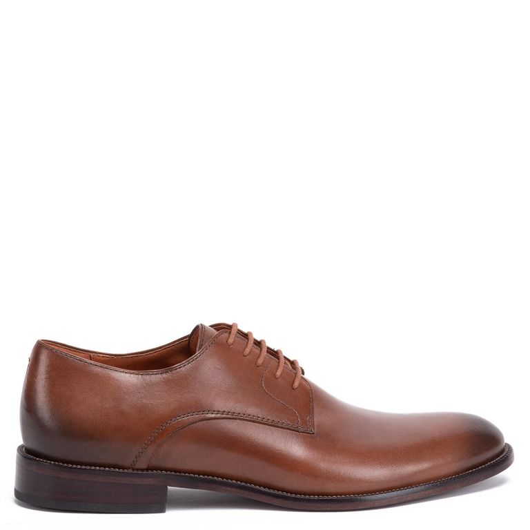 Zapato de cuero hombre marron Suela 0035734