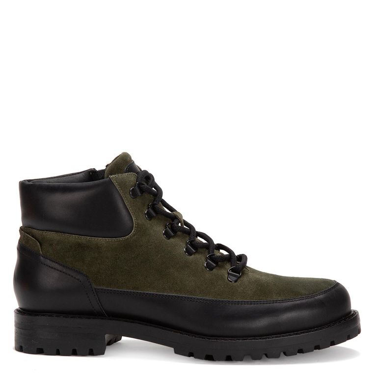 Botin de cuero hombre negro Estocolmo