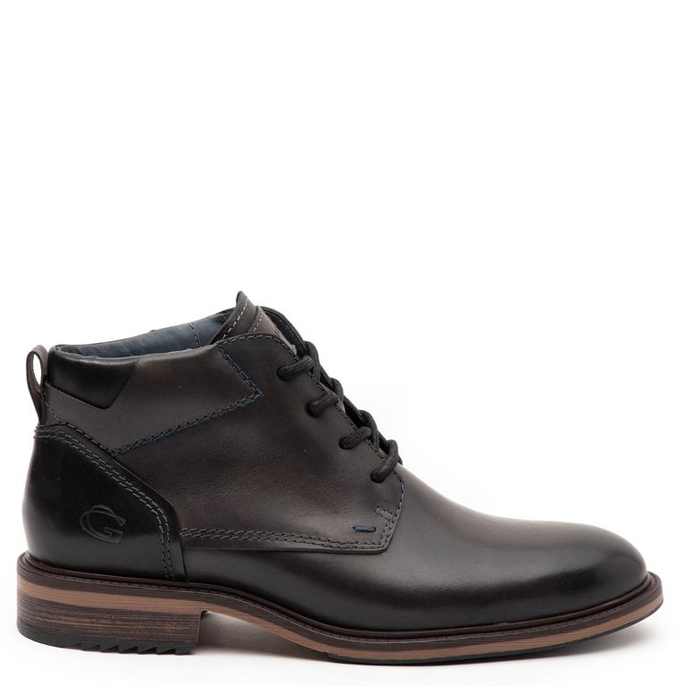 Botin de cuero hombre grafito Catania 0035522