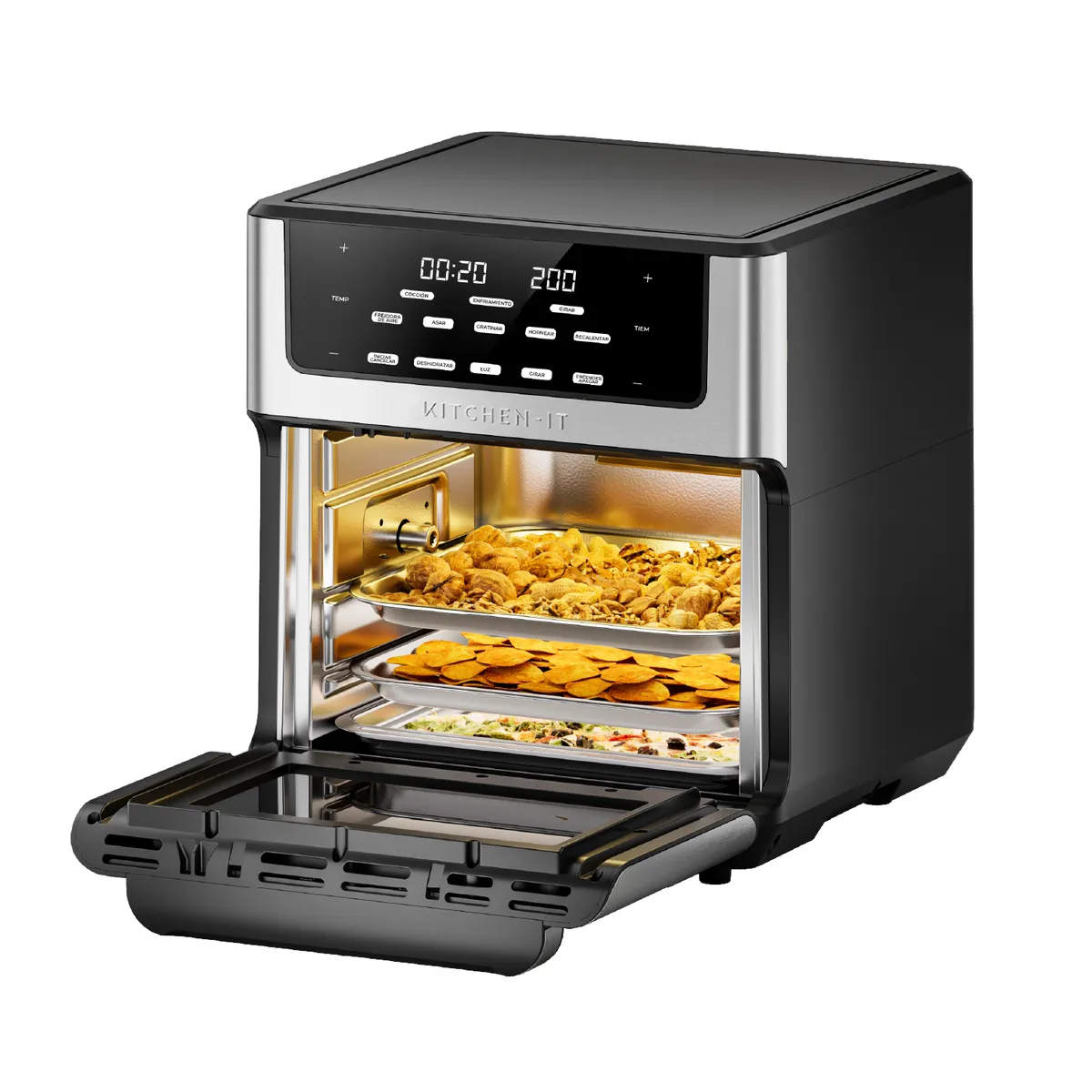 KITCHEN IT - Freidora de Aire Grand Edition 14L Kitchen-It
