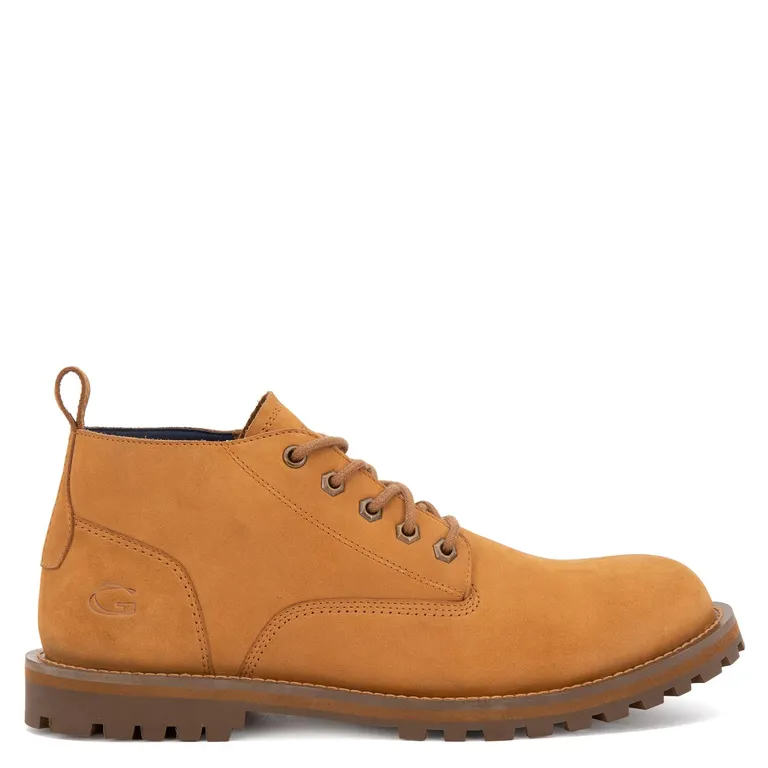 Botin de cuero hombre tostado Mons