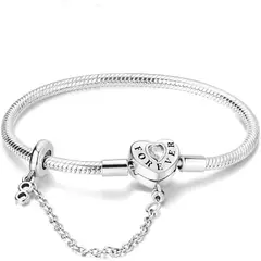 GENERICO - Pulsera Charm LIGHTDOG Plata 925 para Pandora