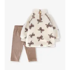 LIMONADA - Conjunto niña muy abrigado L112222617 beige