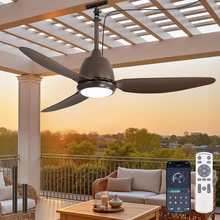 GENERICO Ventilador de Techo Fanbulous 42 Pulgadas con Luz Exterior IP65