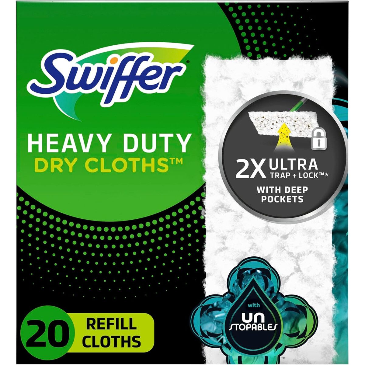 SWIFFER - Repuestos Swiffer Sweeper Heavy Duty Secos 20 Unidades