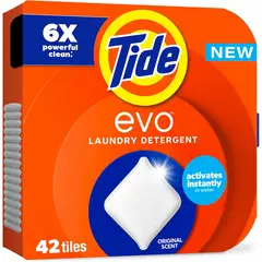 TIDE - Detergente en Pastillas Evo Original 42 Unidades