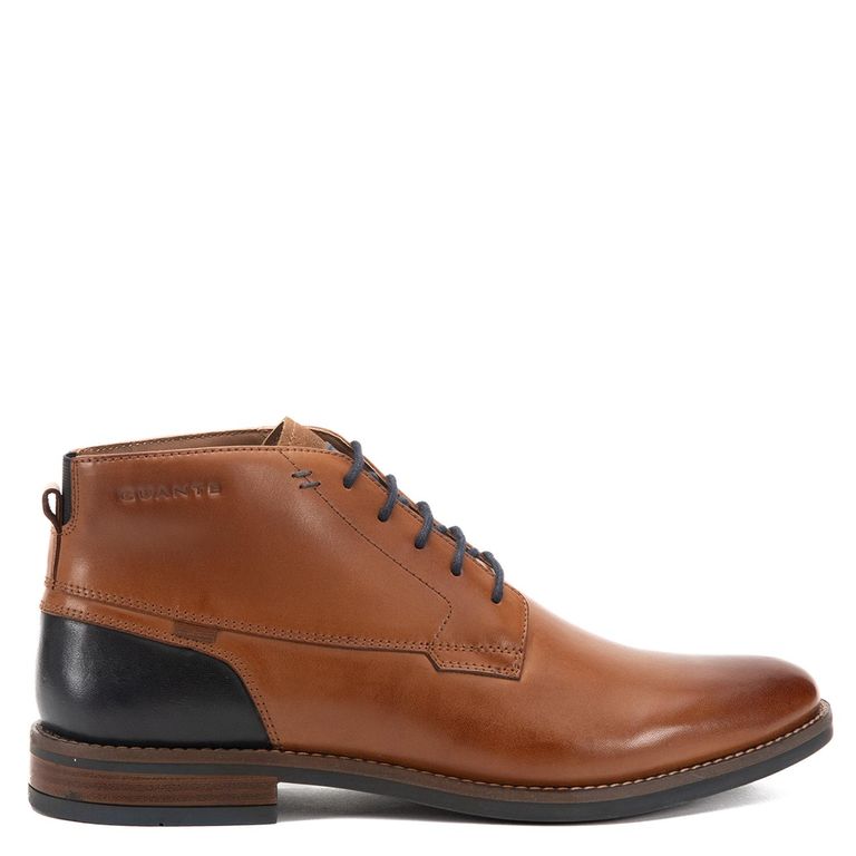 Botin de cuero hombre camel Task