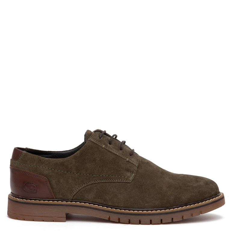 Zapato de cuero hombre olivo Albany 0036104