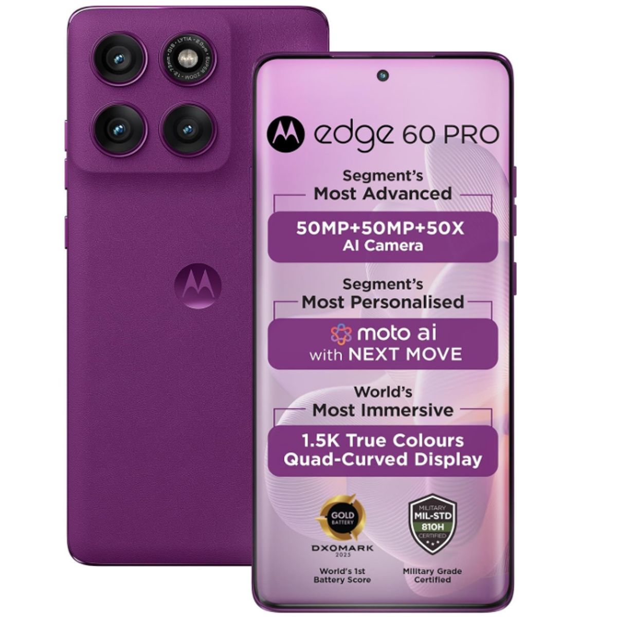 MOTOROLA - Moto Edge 60 Pro 5G Dual Sim 12GB 512GB