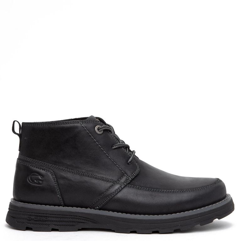 Botin de cuero hombre negro Rodeo