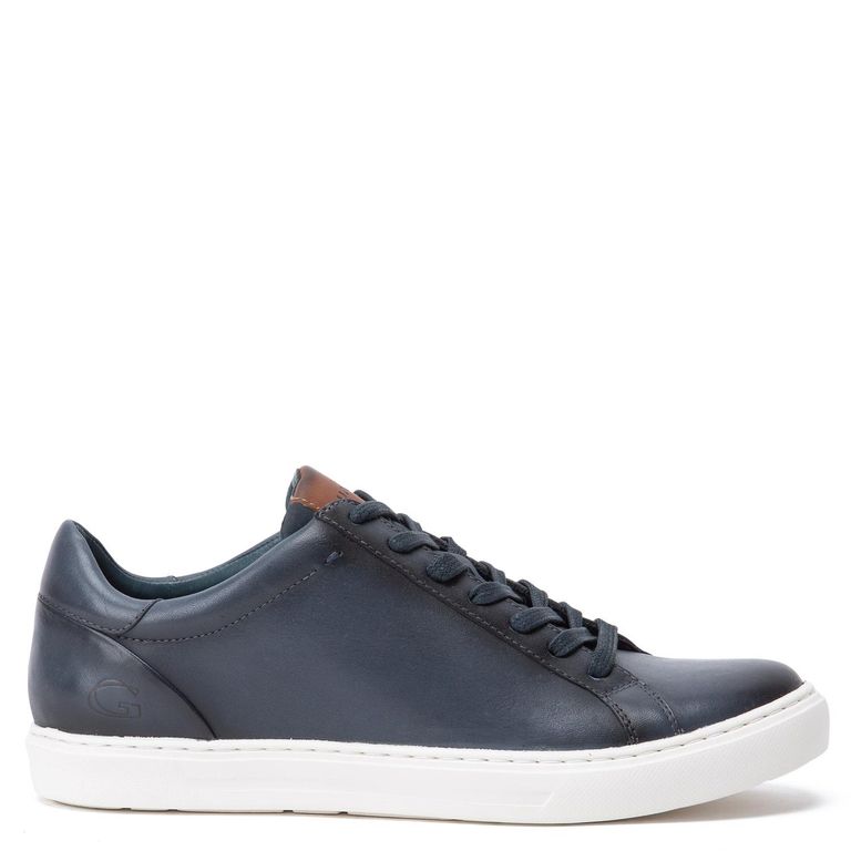 Zapatilla de cuero hombre marino Tokio