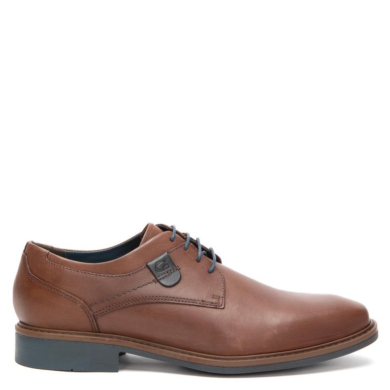 Zapato de cuero hombre tostado Toronto 0036012