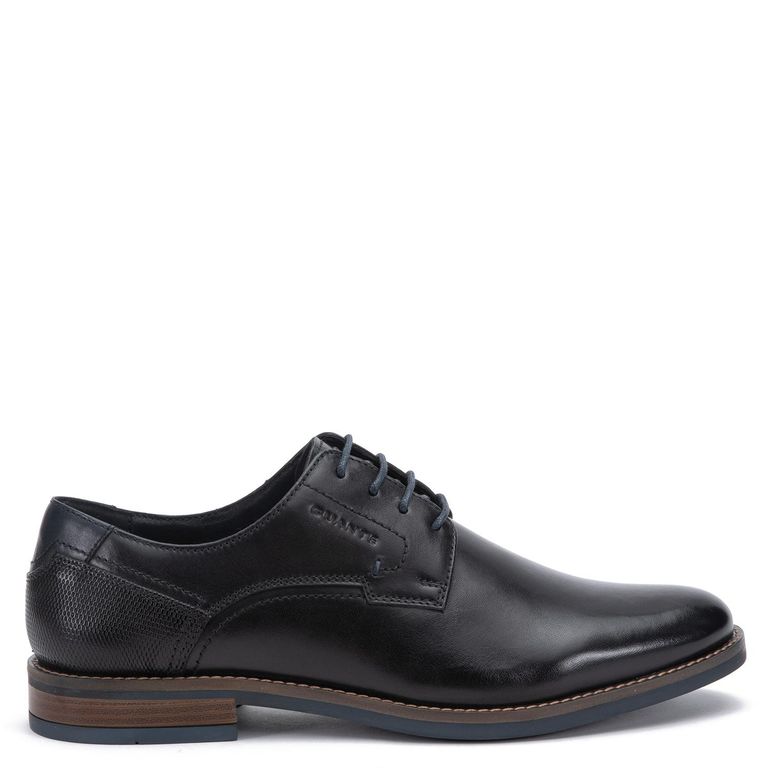 Zapato de cuero hombre negro Task 0036226
