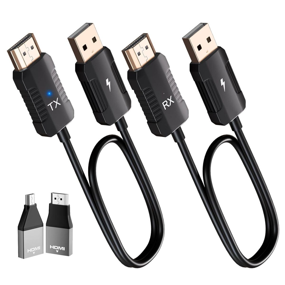 GENERICO - Transmisor Receptor HDMI Inalámbrico Anytrox 4K Full HD 1080P