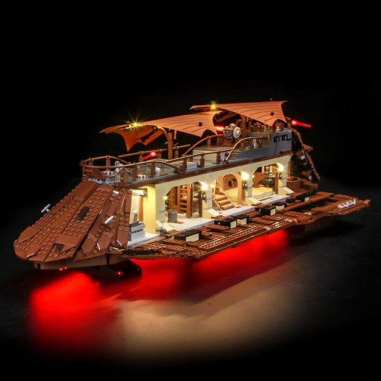 GENERICO Kit de Luces LocoLee Compatible con Lego Jabbas Sail Barge 75397