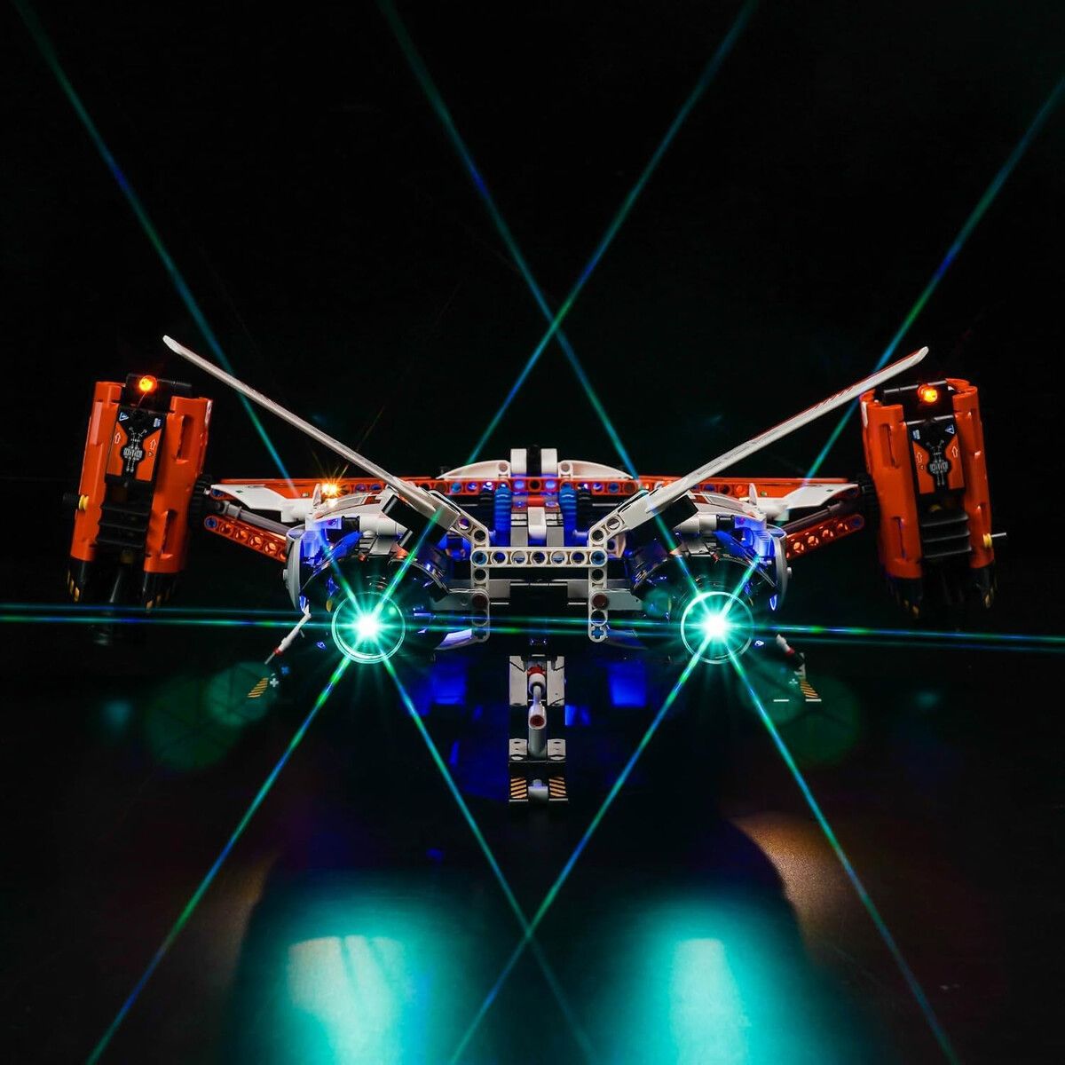 GENERICO - Kit de Luces LED BrickBling Compatible Lego Technic 42181 VTOL