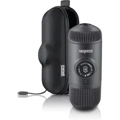 WACACO - Cafetera Espresso Manual Nanopresso 18 Bar Negra