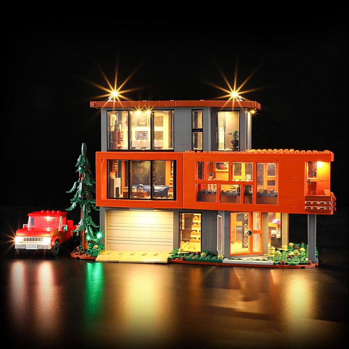 GENERICO - Kit de Luz LED Mililier para Lego 21354 Twilight The Cullen House