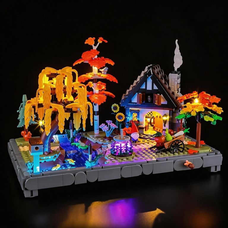 GENERICO Kit de Luz LED Tusedna para LEGO 11372 Autumn Cottage