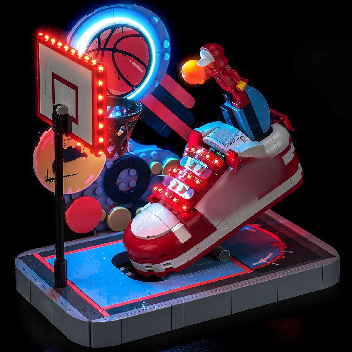 GENERICO - Kit de Luz LED Hilighting Compatible con Lego Nike Dunk