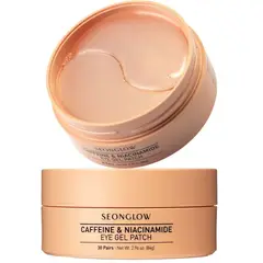 GENERICO - Parches Hidrogel SEONGLOW 30 Pares Cafeína y Niacinamida