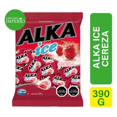 ARCOR - Alka Ice Cereza - Caramelo Mentol (bolsa 100 Unidades)