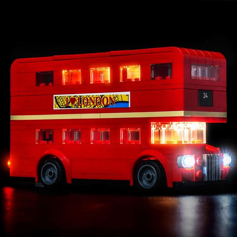 GENERICO Kit Luz LED BrickBling Compatible con Lego London Bus 40953
