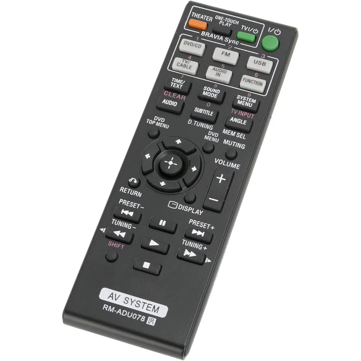 SONY - Control Remoto AIDITIYMI RMADU078 para Sony DVD Home Theater