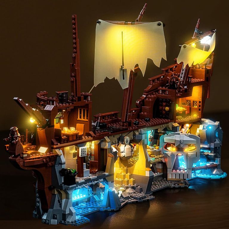 GENERICO Kit de Iluminación LED Brickshining para LEGO Ideas The Goonies 21363