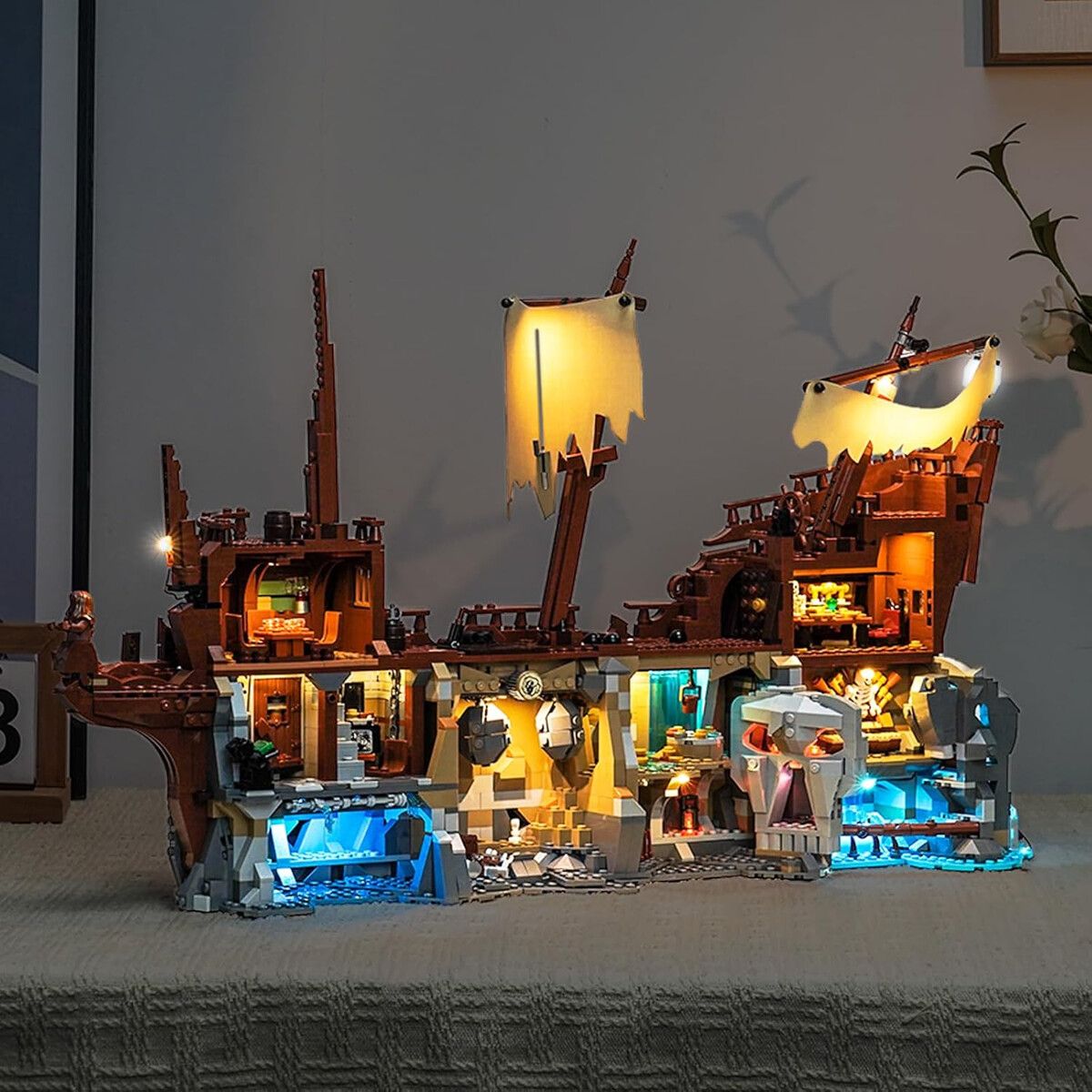 GENERICO - Kit de Iluminación LED Brickshining para LEGO Ideas The Goonies 21363
