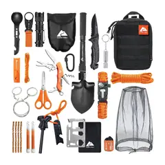 DELUXE - Kit de Supervivencia Ozark Trail 21 Piezas