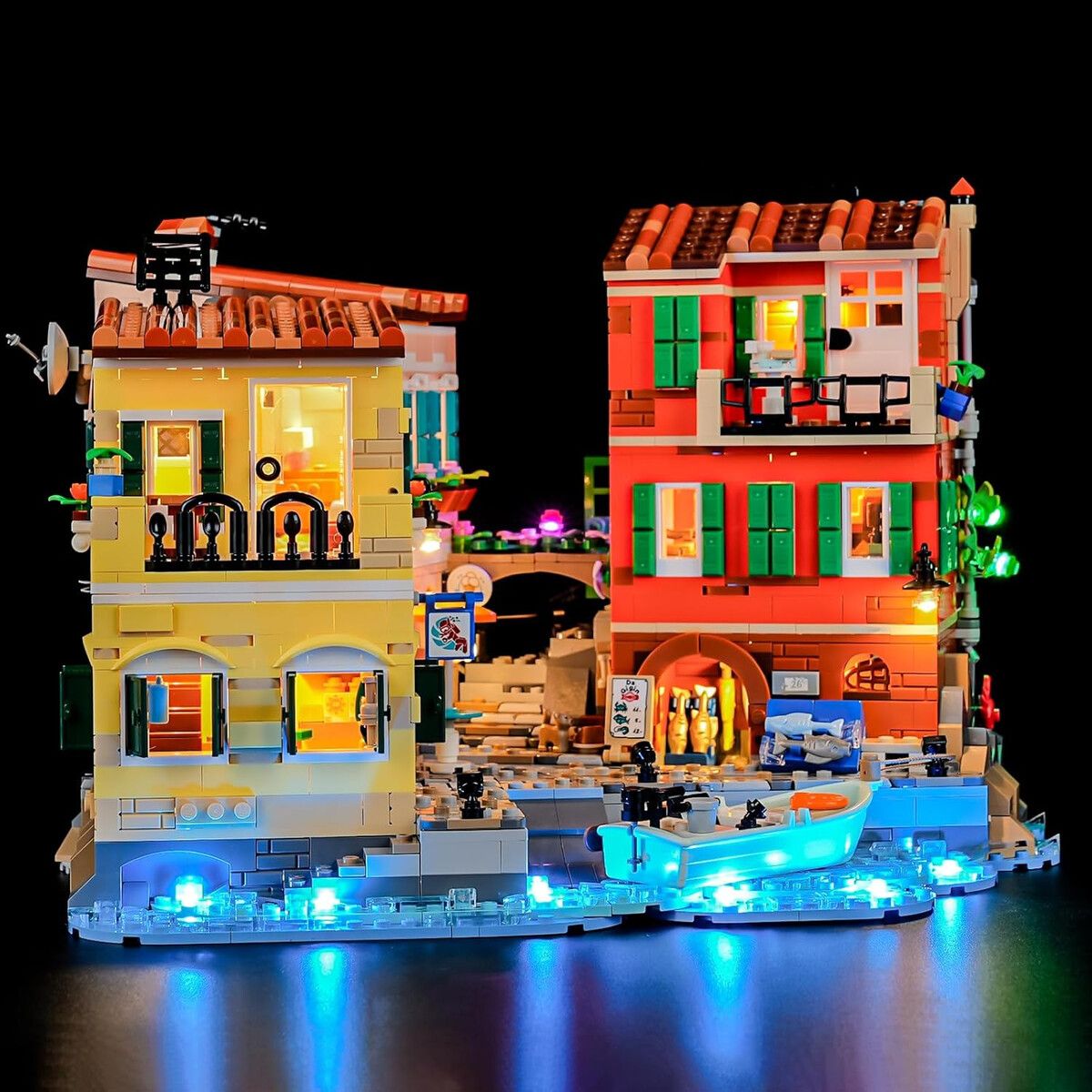 GENERICO - Kit de Luz LED YEABRICKS para Lego 21359 Riviera Italiana